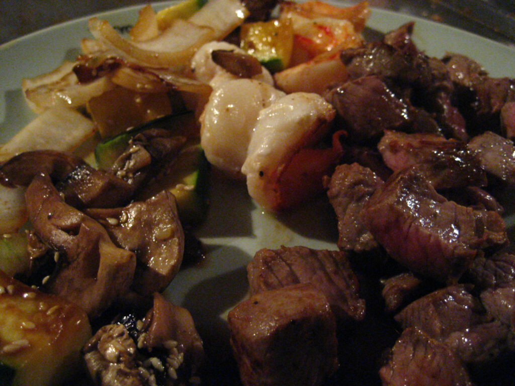 Close up of final dish