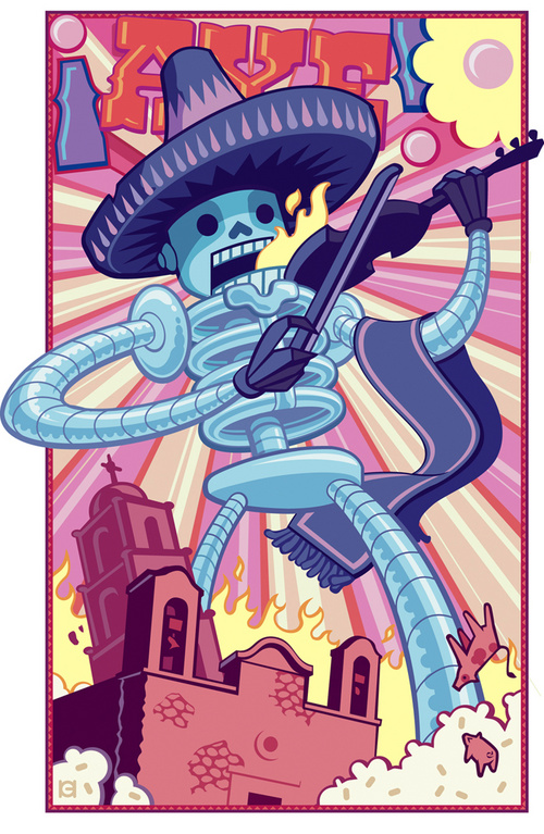 Evil Mexican Tortilla Robot