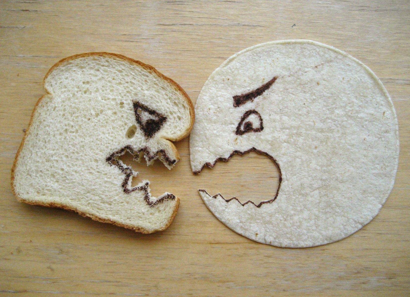 Battle: Tortillas vs. Bread